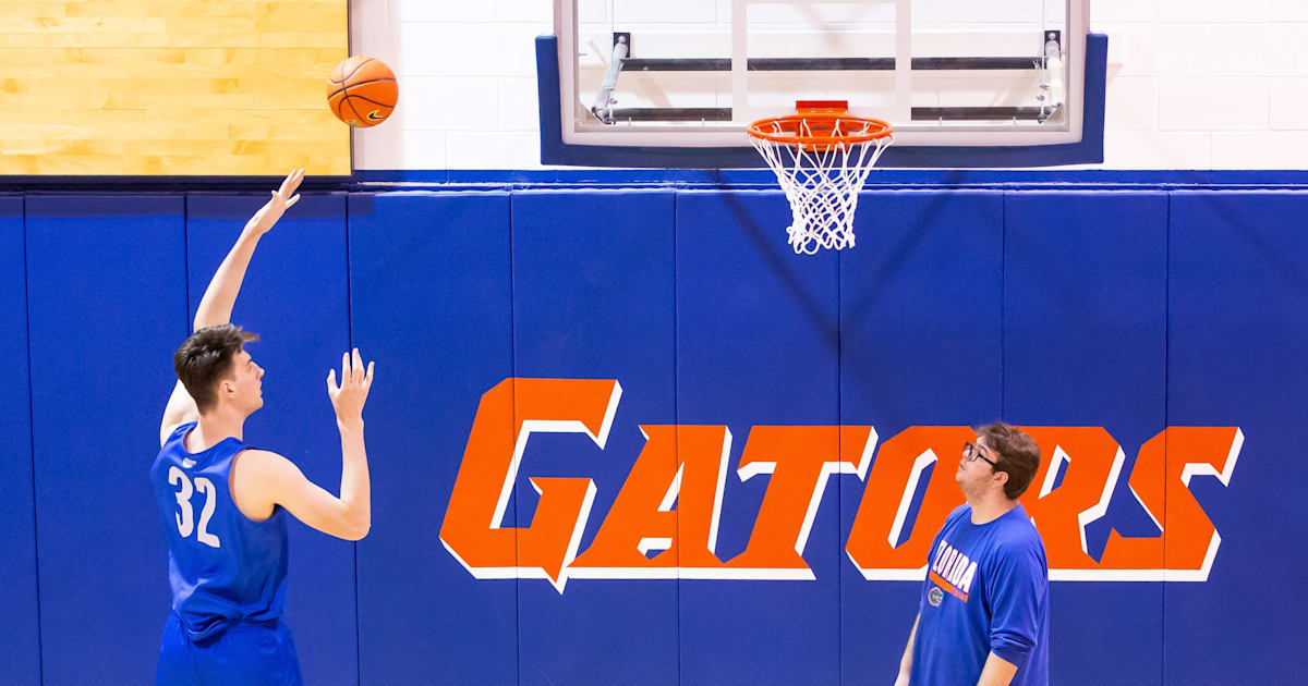 Olivier Rioux aims to become tallest player in US college basketball