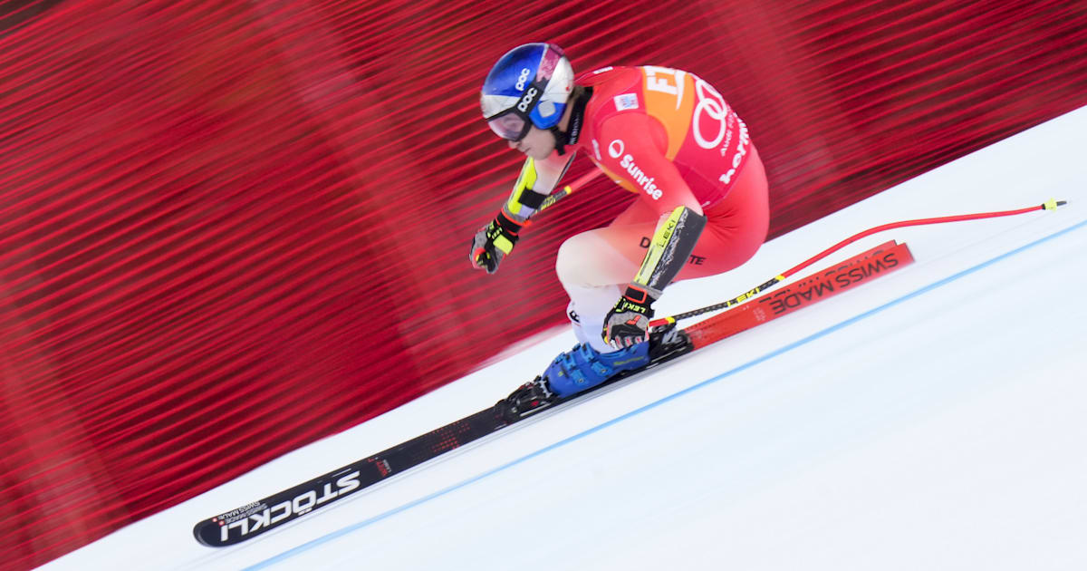 Ski alpin SuperG de Bormio Marco Odermatt intouchable, Pinturault