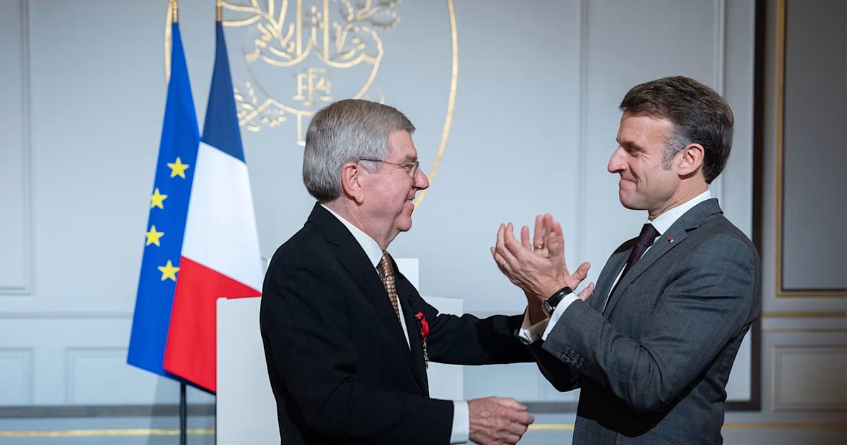 IOC President Awarded France’s Highest Honour