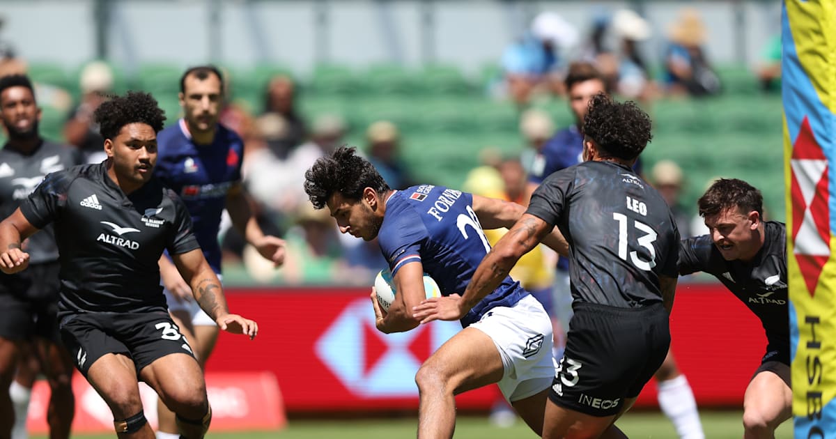 World Rugby Sevens 2023/24 – Hong Kong, China: France fails in the final against New Zealand