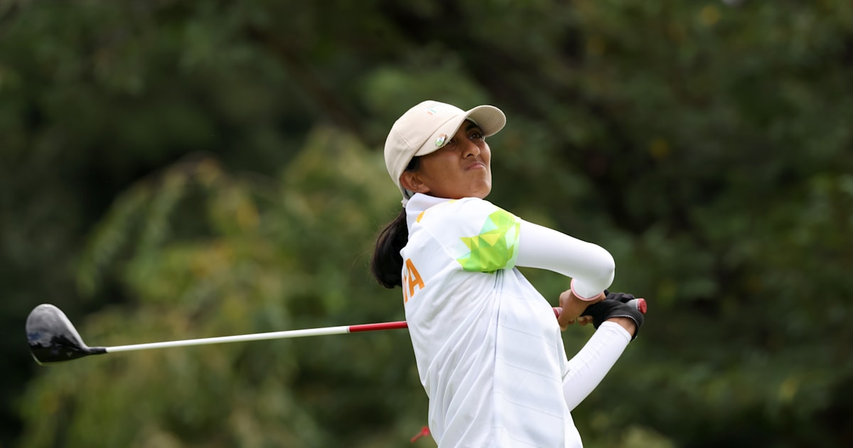 Aditi Ashok finishes a shot short of Tokyo Olympics golf medal