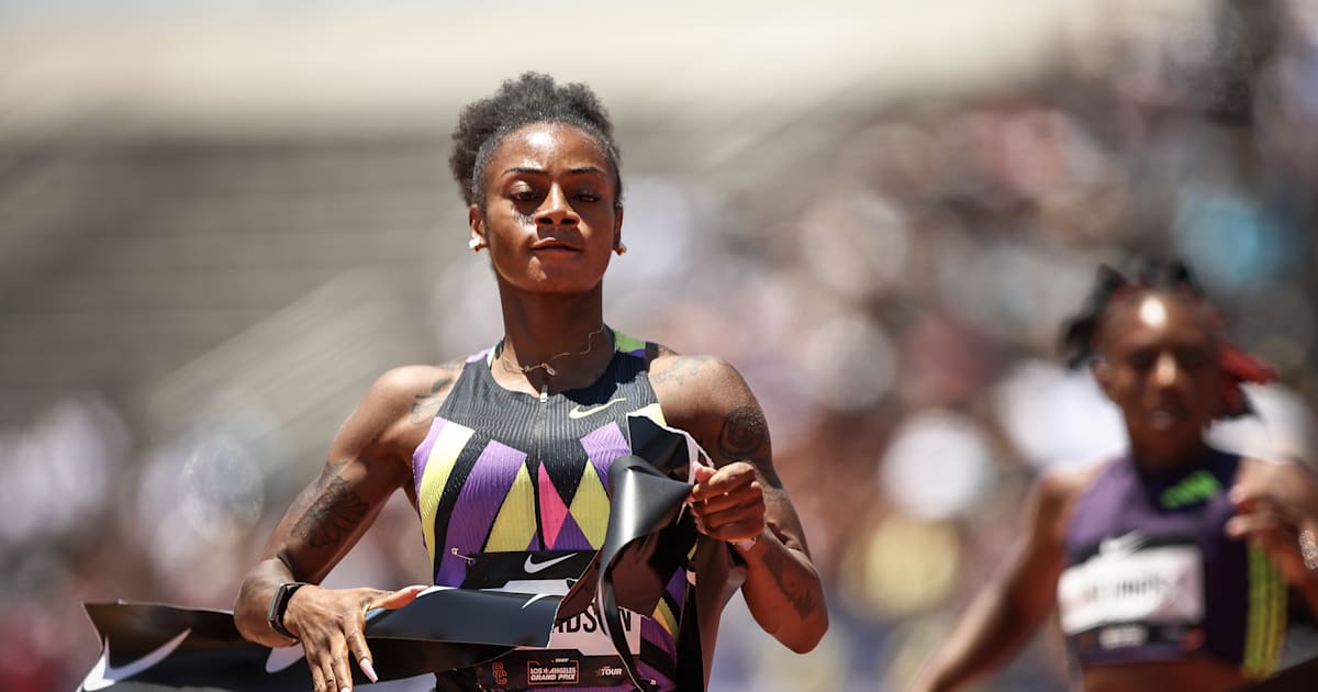 USA Track and Field Championships 2026: Sha'Carri Richardson qualifies first in women's 100m prelims
