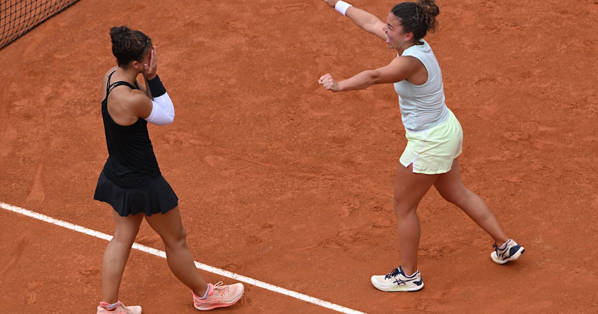 Errani Paolini nas duplas de Roland Garros 2024: quando jogam a final, horário da partida e precedentes