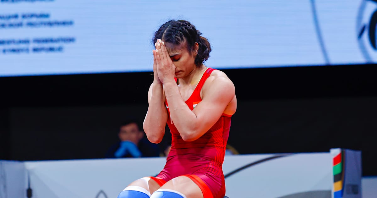 Vinesh Phogat gets emotional after securing Paris 2024 quota