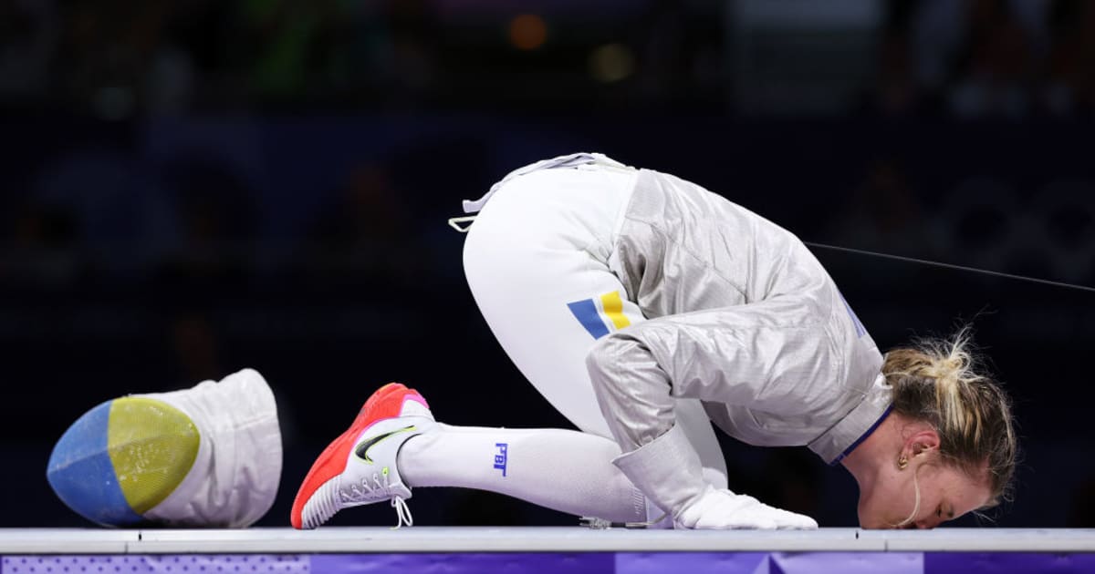 2024 | Fencing: Olha Kharlan wins first medal for Ukraine