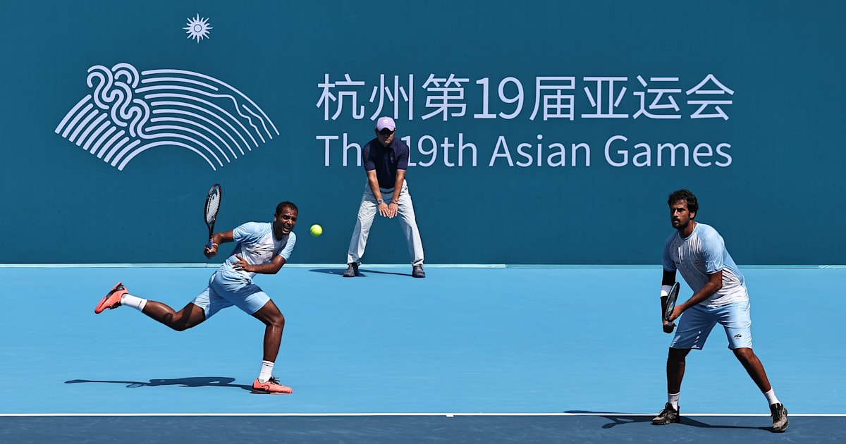 Asian Games 2023 tennis India's results, scores and medal winners