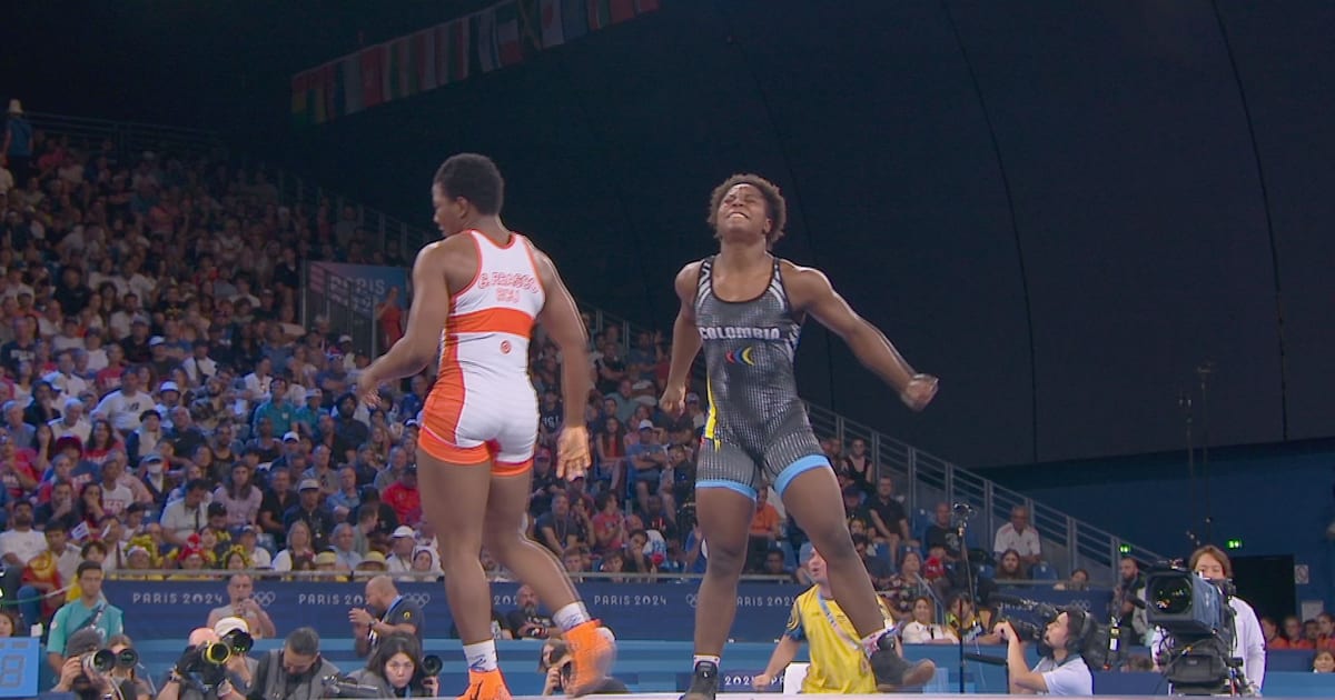 Damen Freistil 76kg Kampf um Platz 3, Kampf B Ringen Olympische