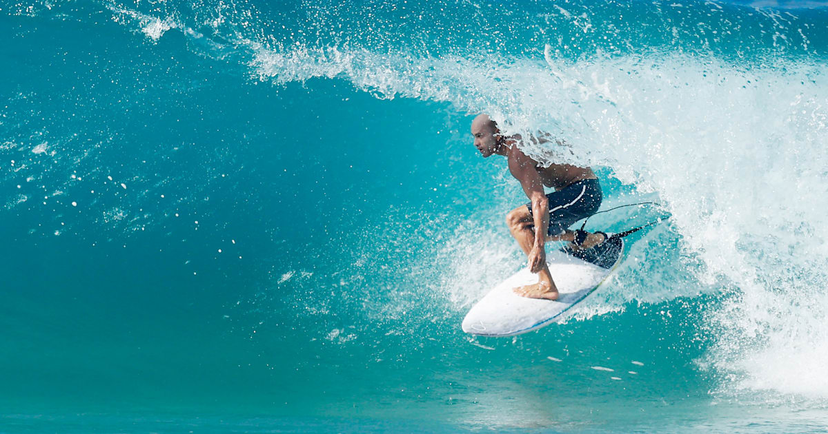 Kelly Slater, leyenda del surf, quiere estar en París 2024 antes de