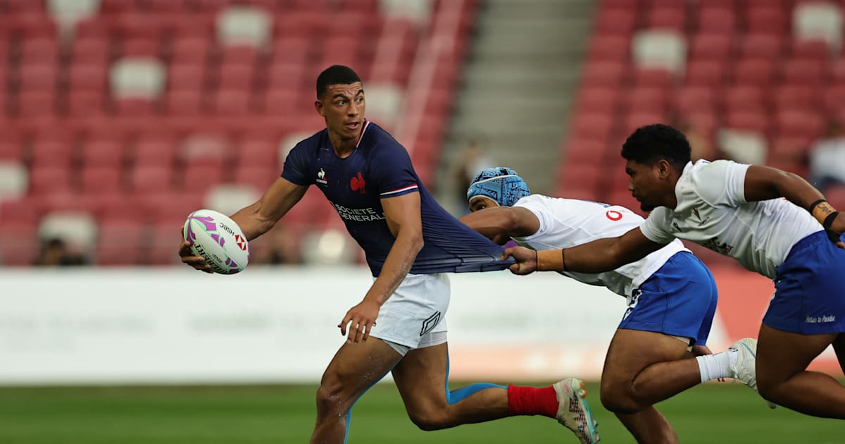 Finale du Rugby Sevens 2024 à Madrid – Aaron Grandidier veut l’or en ...