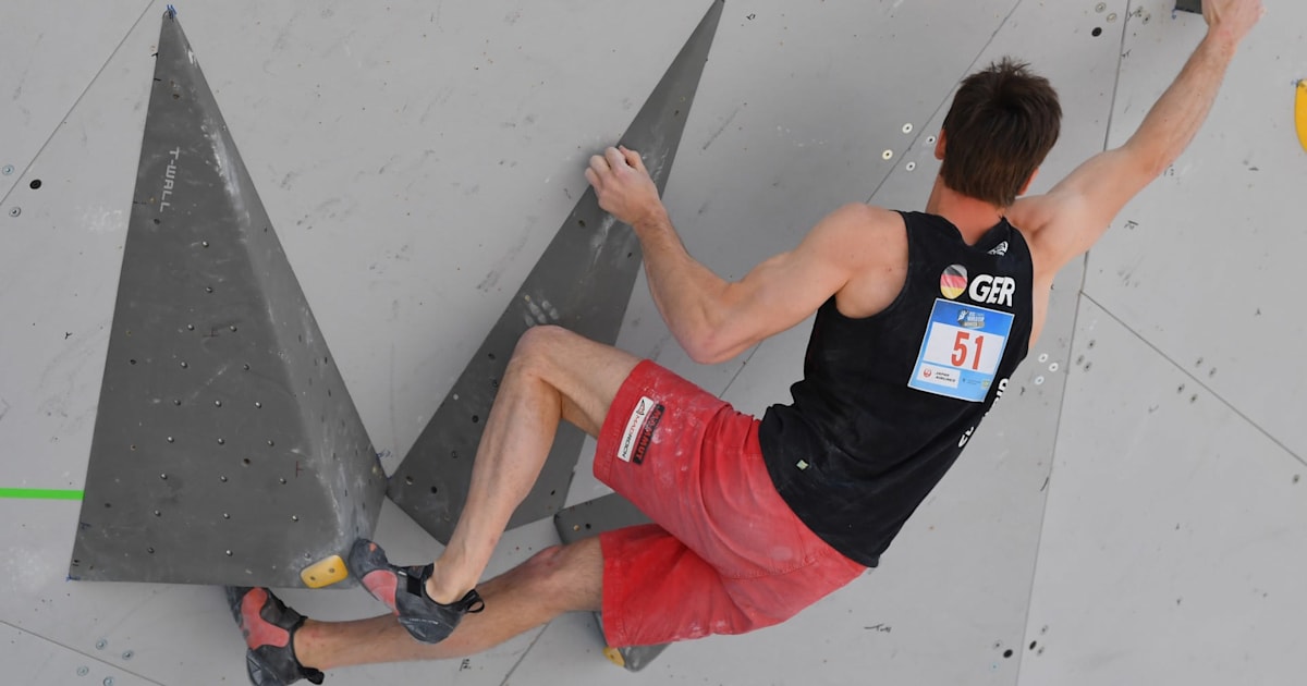 Sport Climbing Olympic Qualifier Men's Boulder Semifinal World