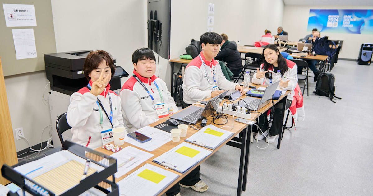 Gangwon 2024 volunteers