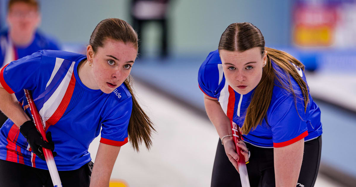 Mixed Team Round Robin GBR KOR Curling Winter Youth Olympic Games