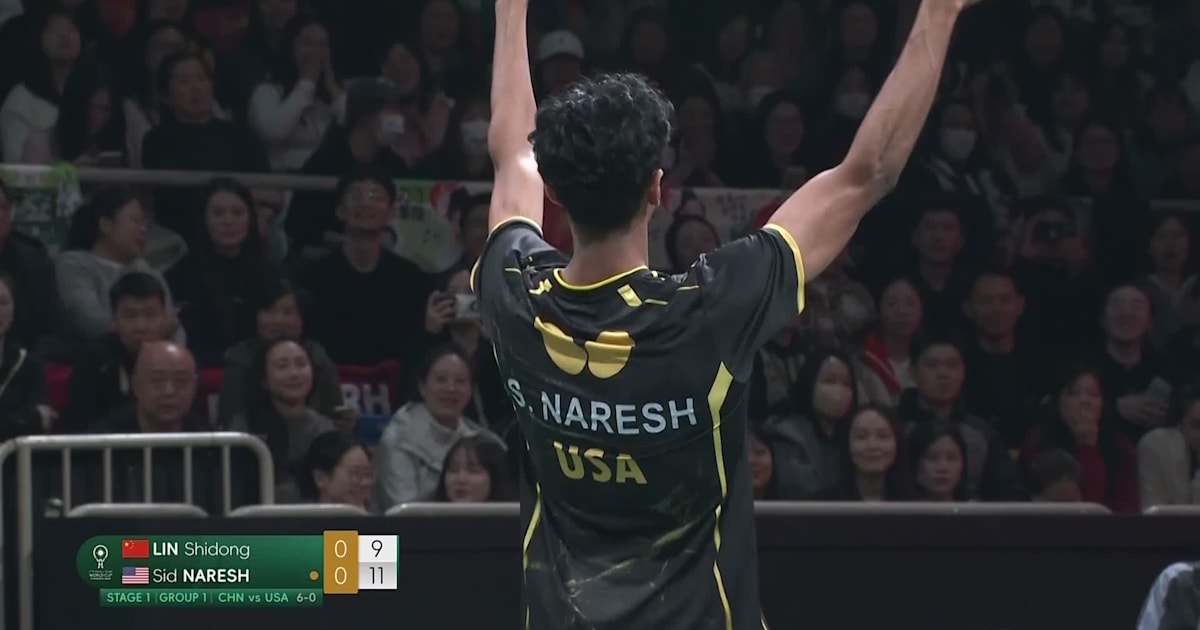 ITTF Mixed Team World Cup 2024 USA v China highlights