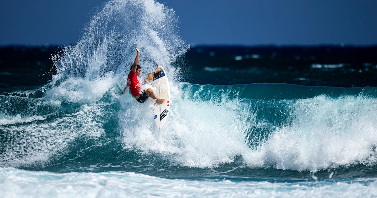 ISA World Surfing Games 2024 Alonso Correa asegura una cuota y Perú