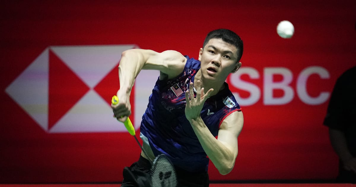 BWF Arctic Open 2023 Lee Zii Jia beats Anders Antonsen to reach first