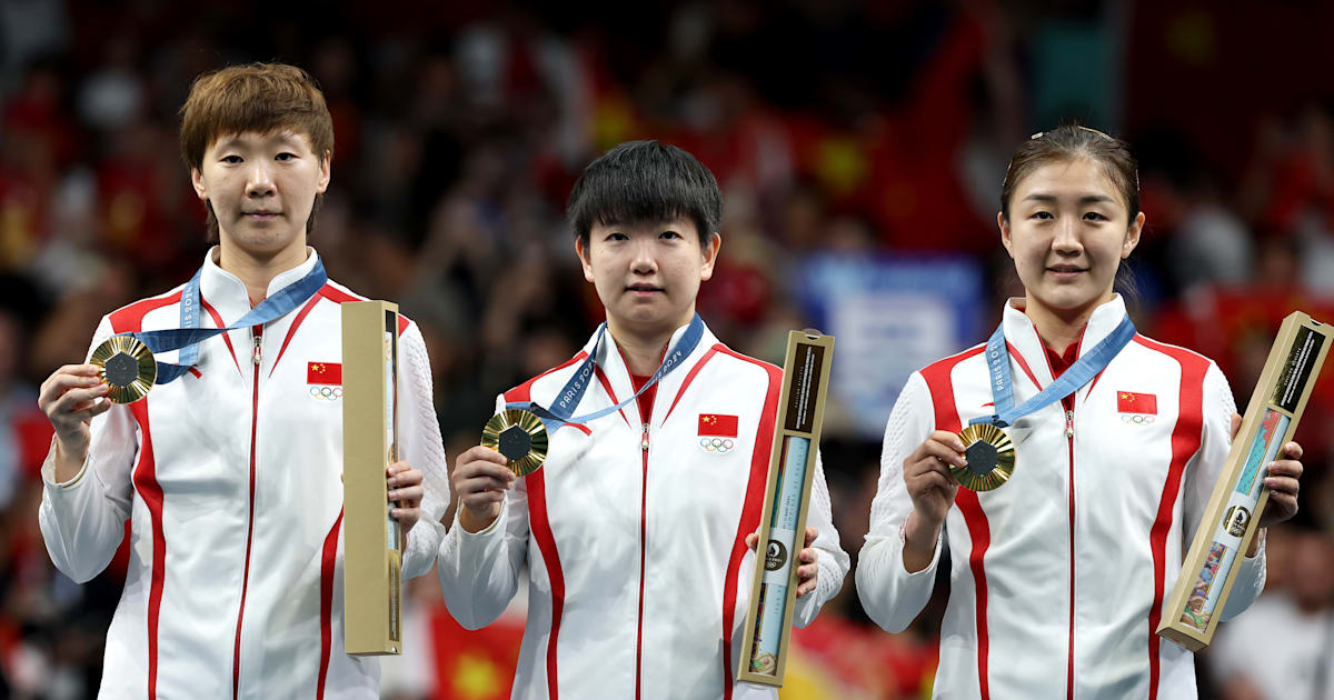 JPN-CHN - Women's Team Gold Medal Match | Table Tennis | Olympic Games ...