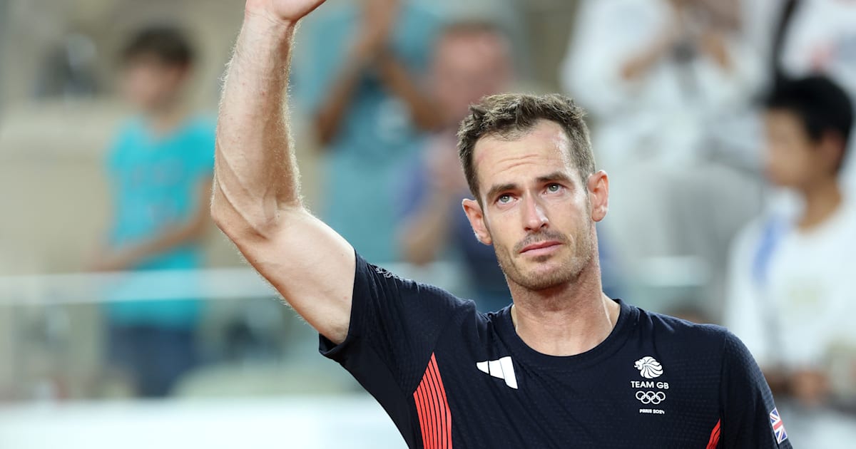 Paris 2024 tennis Andy Murray bows out of Olympic doubles to draw the curtain on a decorated career