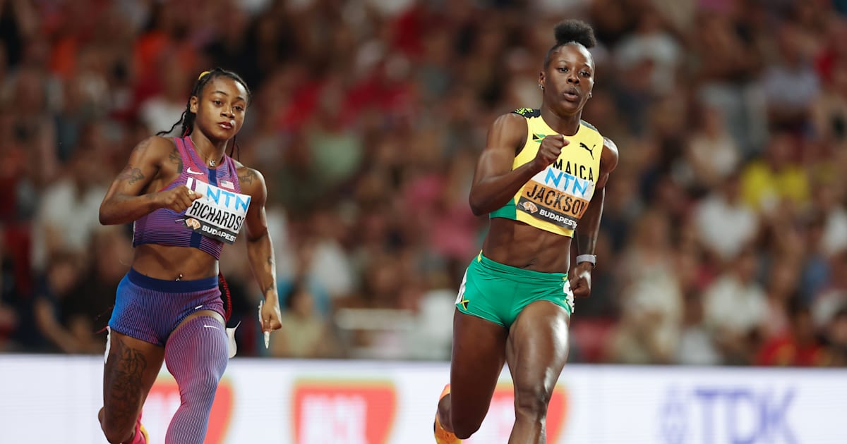 Track & Field World champions Sha’Carri Richardson and Shericka