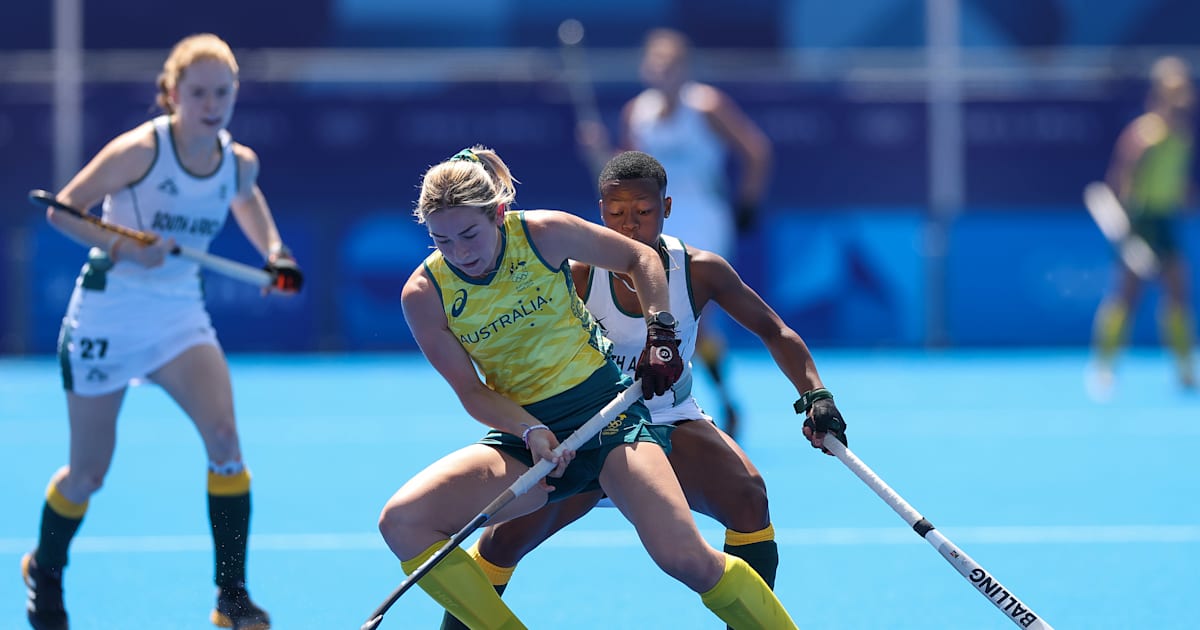 AUS x RSA Rodada Preliminar Feminina | Hóquei | Jogos Olímpicos Paris 2024