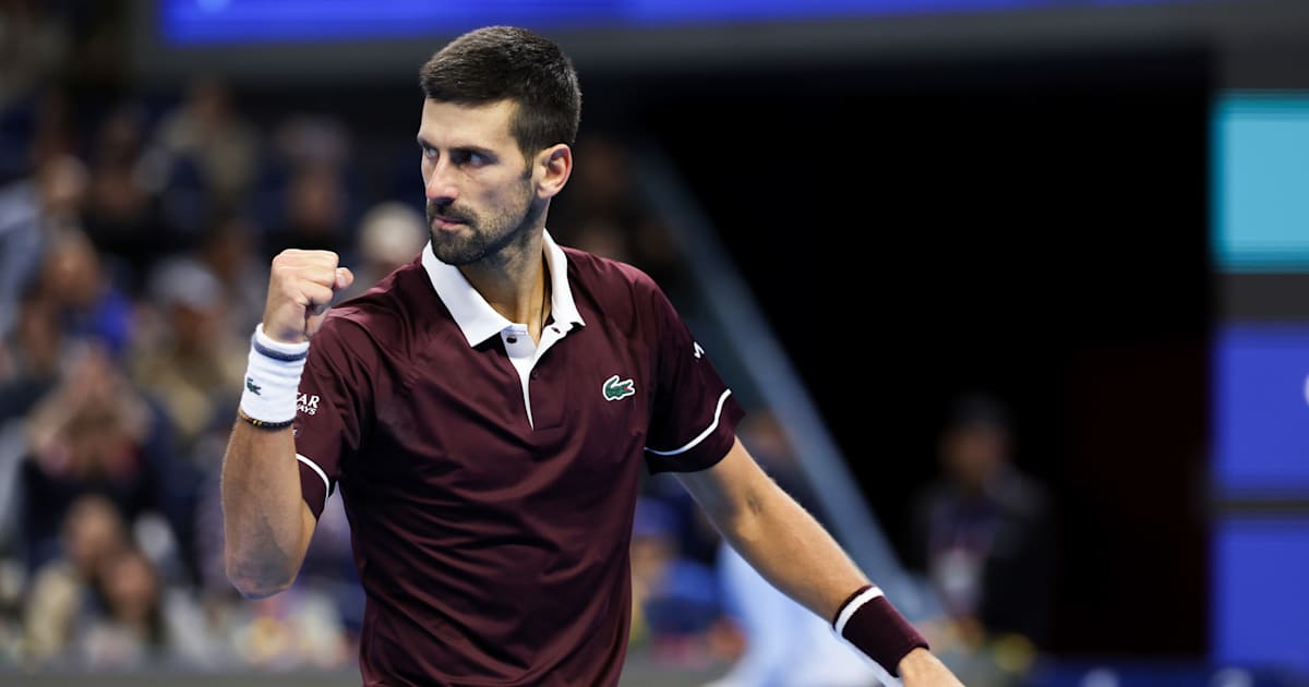 Novak Djokovic Advances to China Open Final After Daniil Medvedev Defaulted