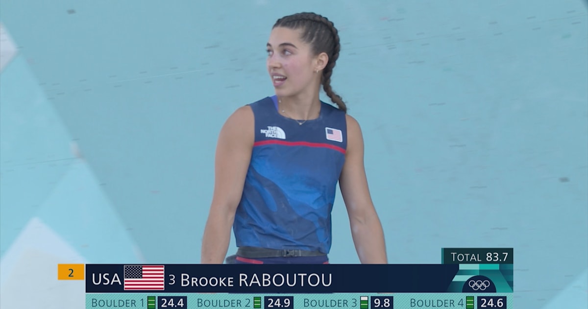 Sports Climbing | W Boulder & Lead Semifinal | Brooke Raboutou