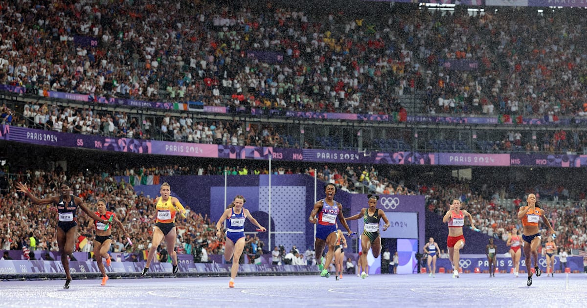 Women's 4x100m Relay Final | Athletics | Olympic Games Paris 2024