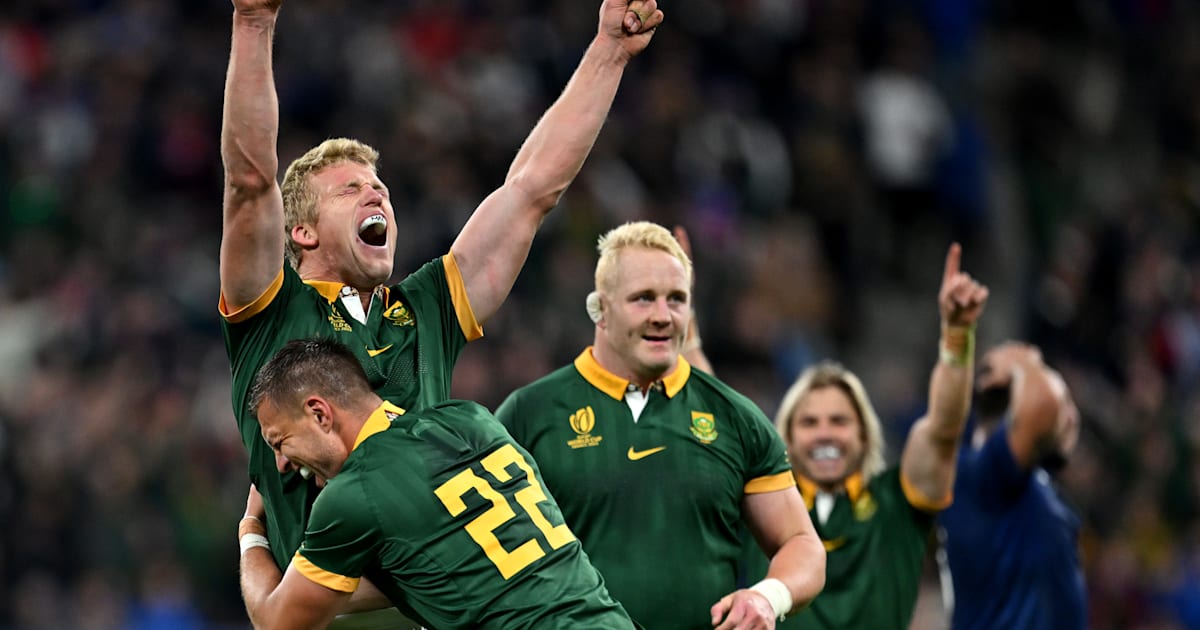 World Rugby: Men's world ranking - South Africa back on top