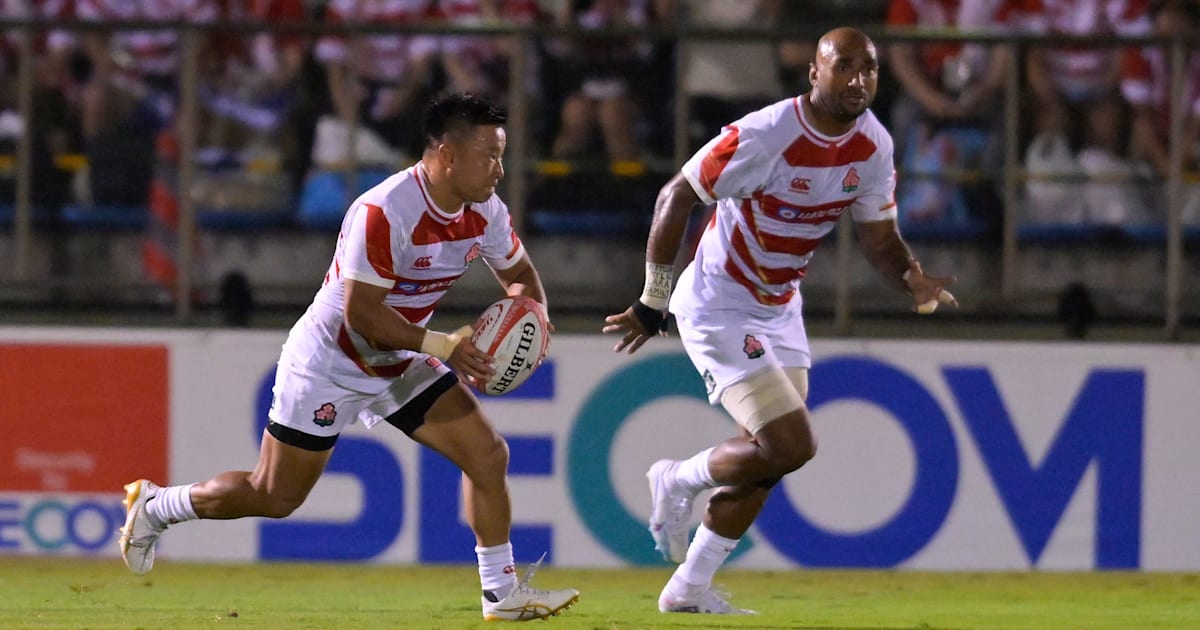 ラグビー男子日本代表vsチリ丨日本時間何時から？日程・開始時間