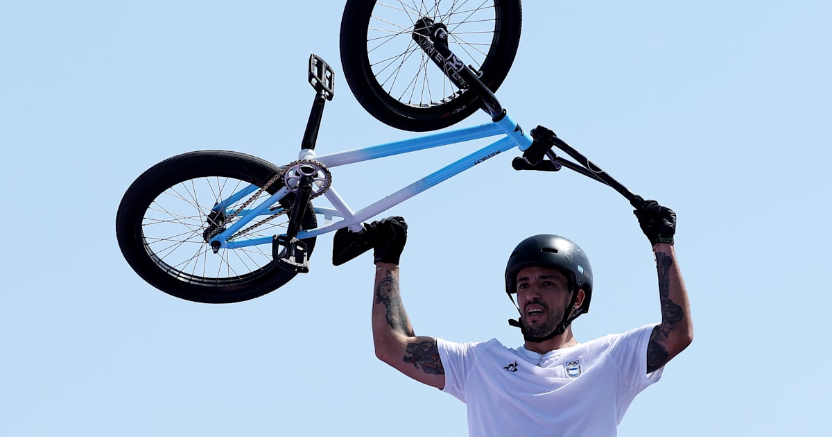 JO de Paris 2024 BMX Freestyle Anthony Jeanjean remporte la