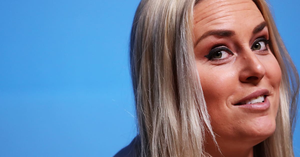 リンゼイ・ボン直筆サイン入り超 特大写真…Lindsey Vonn vonn-in-full-attack-mode-on-