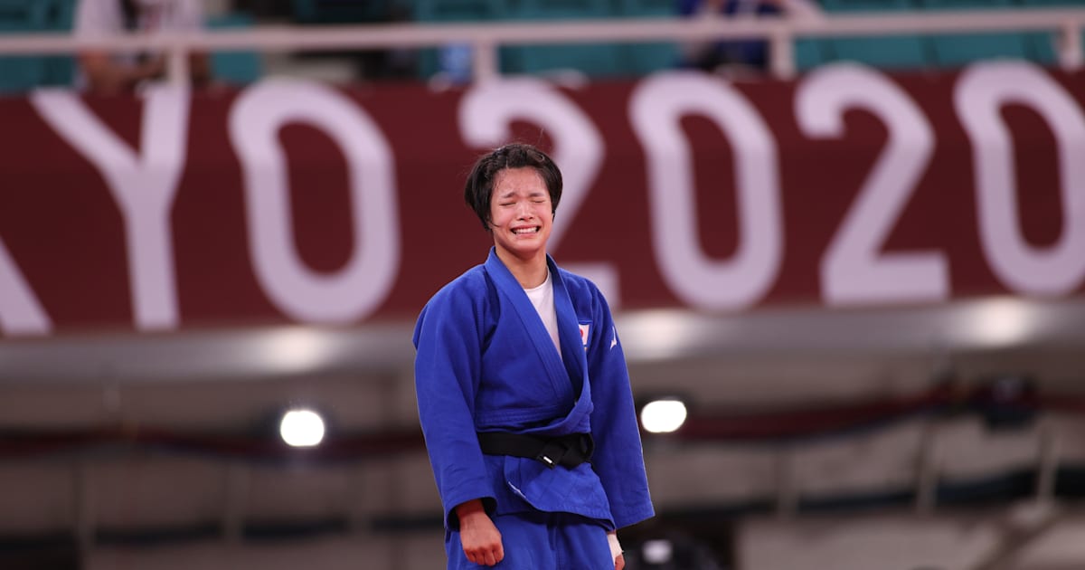 ABE Ute wins gold for host nation in Olympic debut in women’s judo 52kg