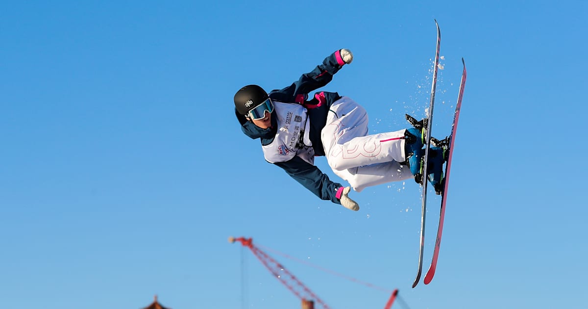 Olympic freestyle skier Eileen Gu stuns with final big air trick