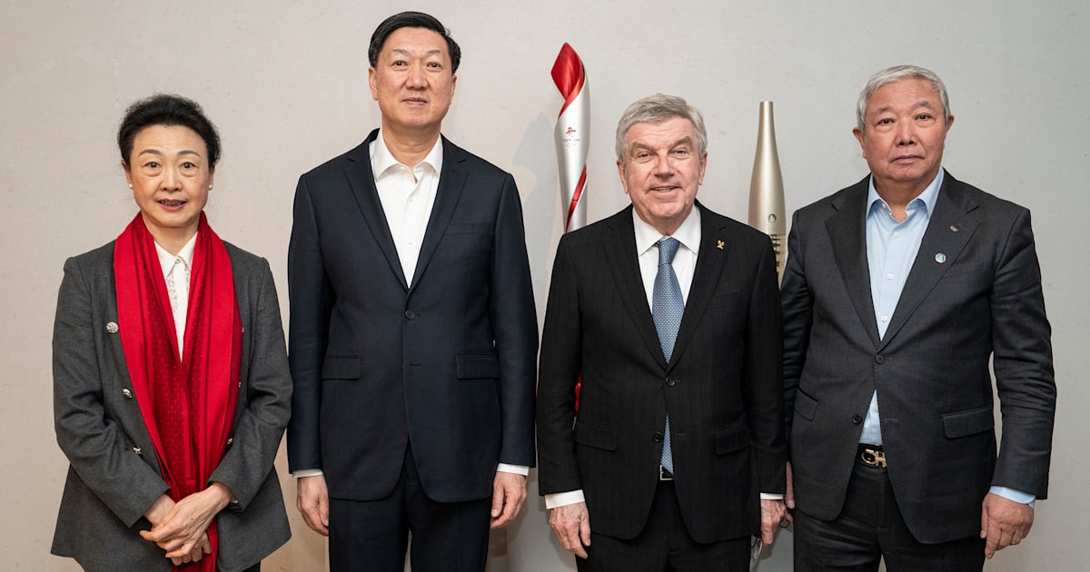 IOC President Bach Expresses Gratitude to China for Support During His Tenure