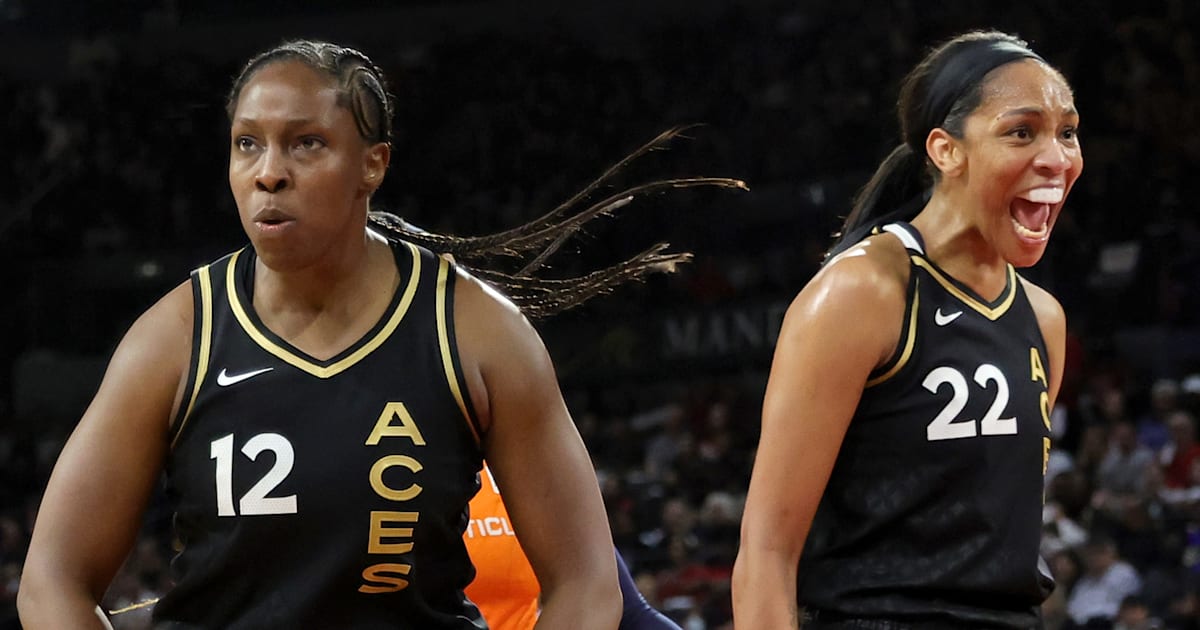 WNBA Finals 2022: Las Vegas Aces power to victory in Game 2 to extend ...