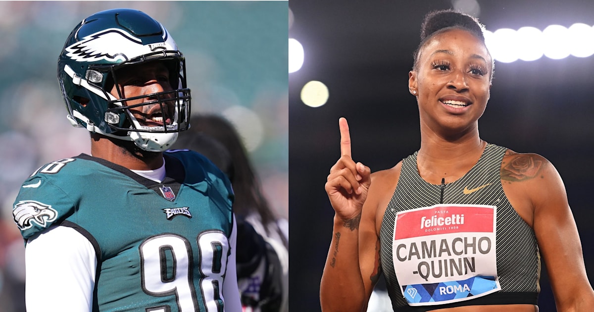 Jasmine CamachoQuinn and Robert Quinn the bond between the Super Bowl