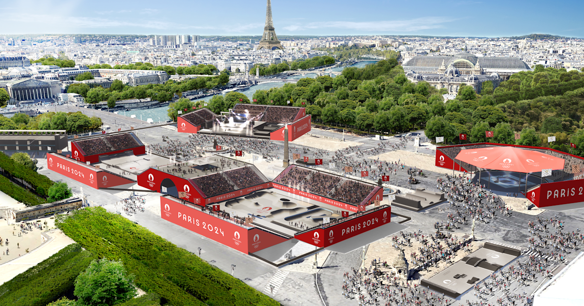 Paris Olympics 2024: the Place de la Concorde turned into an