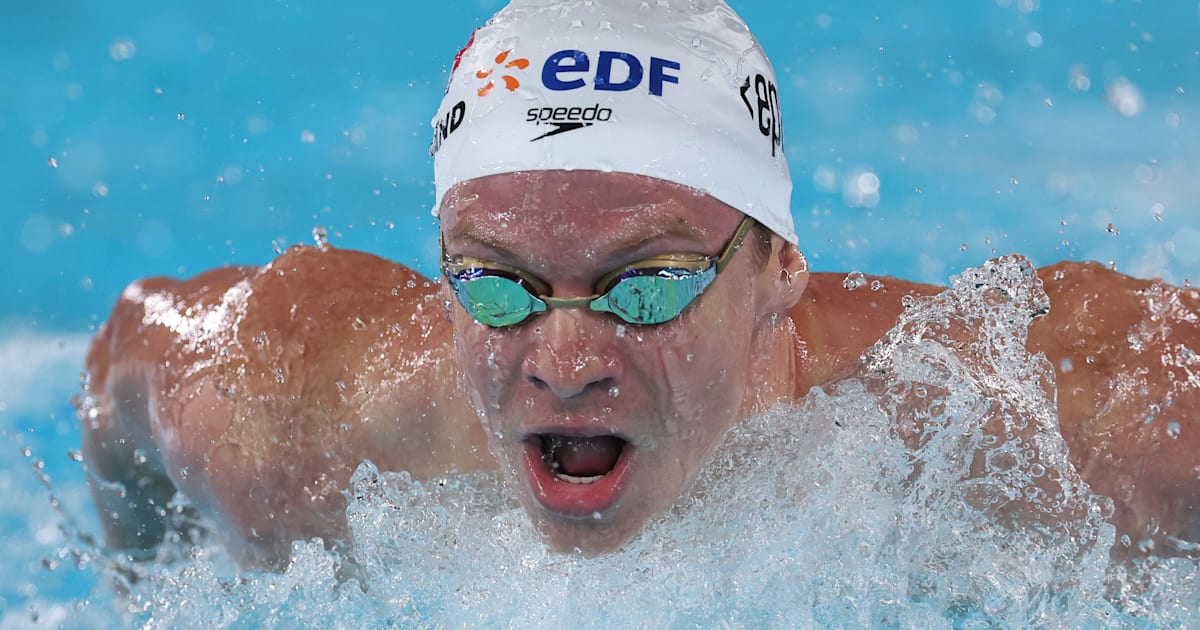 Léon Marchand Wins 200m Butterfly Gold at European Aquatics Championships 2026