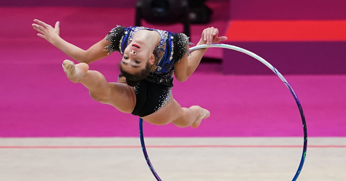 Rhythmic Gymnastics: Italy's Sofia Raffaeli claims historic gold medals