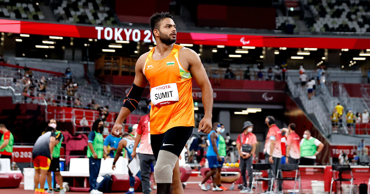 Tokyo Paralympics Sumit Antil wins javelin gold with new world record