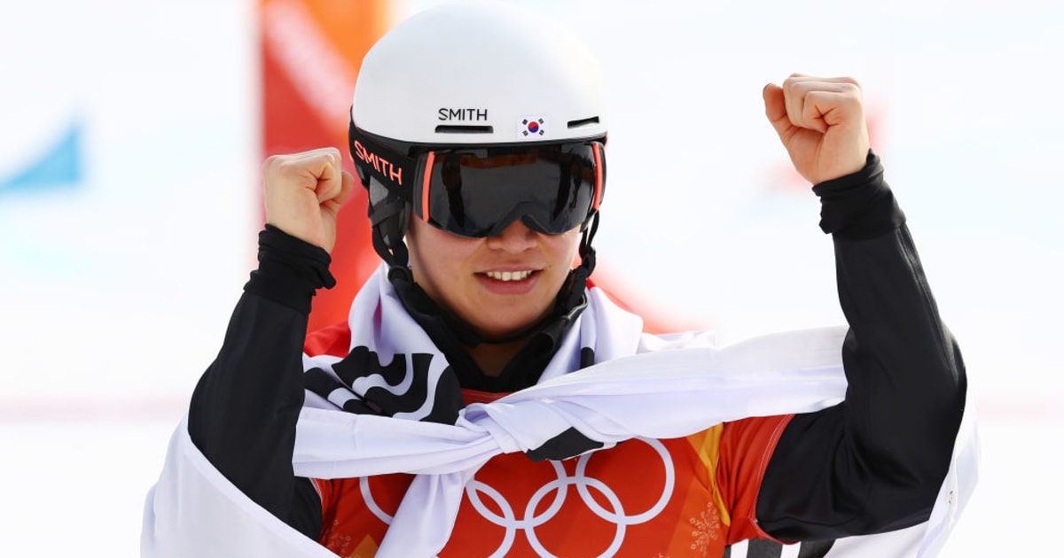 이상호 선수 스노보드 알파인 월드컵 우승 관련 이미지