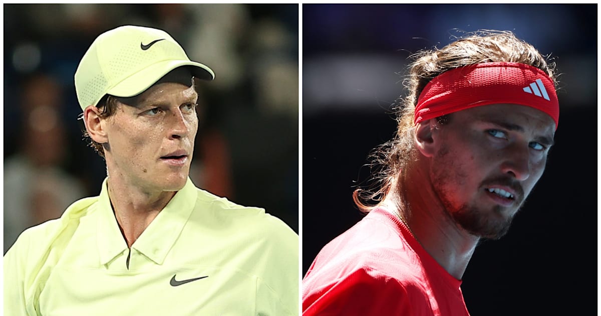 Jannik Sinner x Alexander Zverev
 #ÚltimasNotícias