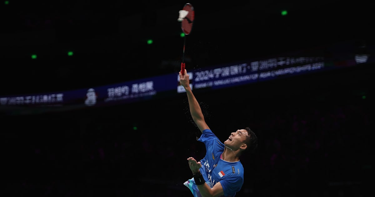 Jonatan Christie overcomes nerves for first win of Paris 2024 Olympics