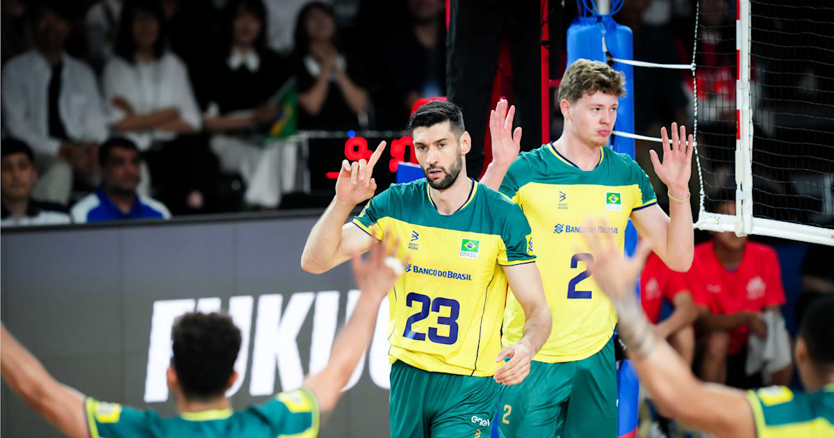 Del azar a la selección de voleibol, Flávio conquista espacio y debuta en los Juegos Olímpicos a los 31 años