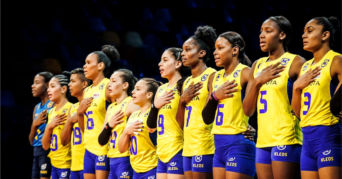 Preolímpico de voleibol femenino 2023 Estados Unidos vs Colombia, hora