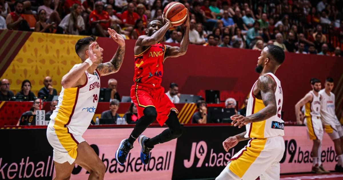 Angola compite bien, pero es derrotada por España en el preolímpico de baloncesto de 2024