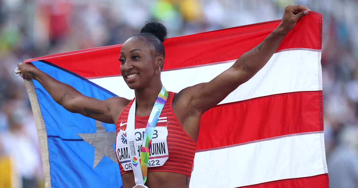 Jasmine CamachoQuinn, primera mujer de Puerto Rico en lograr medalla
