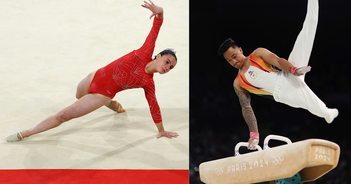 From Mediterranean islands to the world stage: Gymnasts Marios Georgiou and Philippa Busuttil share their journeys