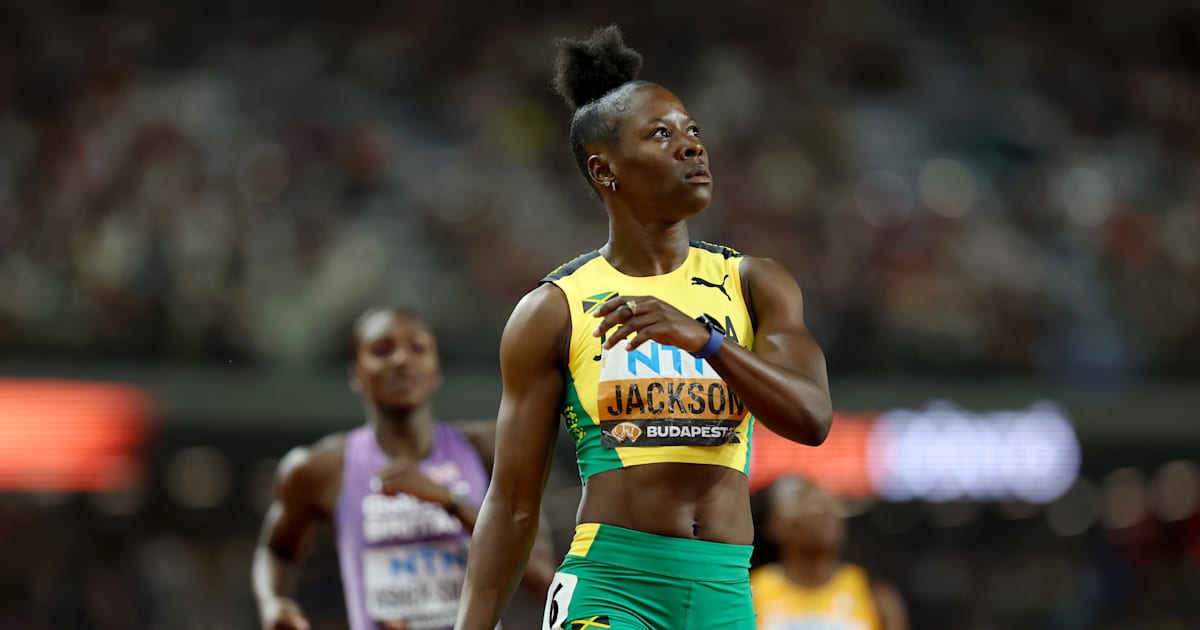 Athletics: Shericka Jackson claims Stockholm Diamond League 200m after ...