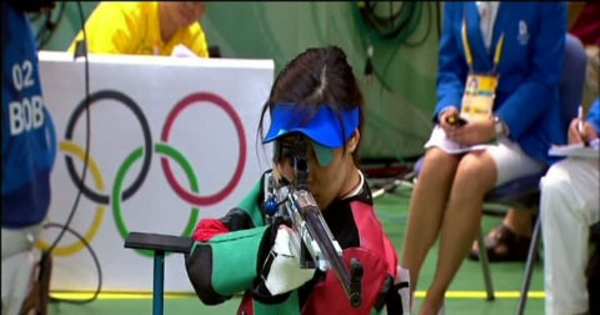 Women's 50m Rifle Three Positions Final Shooting Beijing 2008
