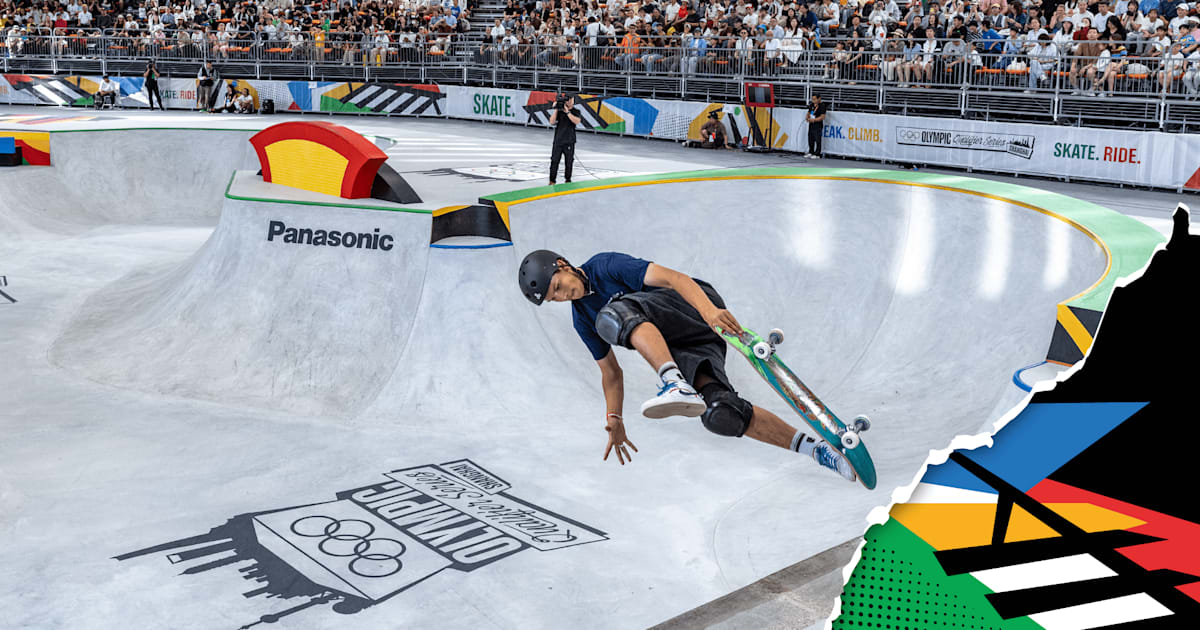 Skateboarding Olympic Qualifier Series 2024 Men’s Park